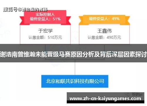 谢浩南曾维瀚未能晋级马赛原因分析及背后深层因素探讨