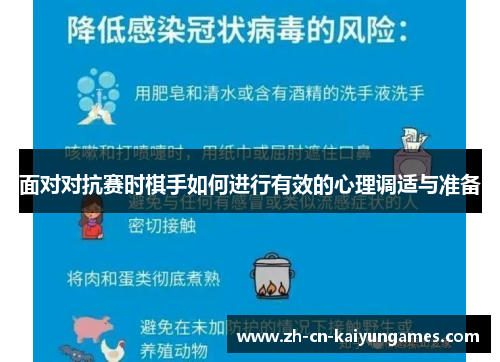 面对对抗赛时棋手如何进行有效的心理调适与准备